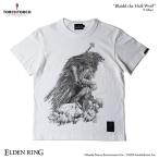 ショッピングエルデンリング ELDEN RING × TORCH TORCH/ 半狼のブライヴのTシャツ バニラホワイト Mサイズ[TORCH TORCH]《在庫切れ》