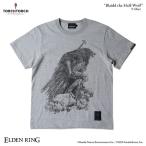 ELDEN RING × TORCH TORCH/ 半狼のブライヴのTシャツ ヘザーグレー XLサイズ[TORCH TORCH]《在庫切れ》