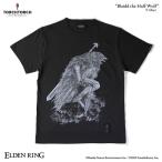 ショッピングエルデンリング ELDEN RING × TORCH TORCH/ 半狼のブライヴのTシャツ インクブラック Sサイズ[TORCH TORCH]《在庫切れ》