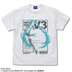 ショッピング初音ミク 初音ミク V3 Tシャツ Ver.3.0/WHITE-S（再販）[コスパ]《０７月予約》