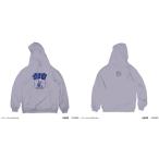 TVアニメ『呪術廻戦』第2期「懐玉・玉折」 シーンイラスト パーカ1(五条悟と猫) フロストパープル XL[AIR TWOKYO]《在庫切れ》