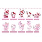 アクリルステッカー メゾピアノ×ハローキティ 10個入りBOX（再販）[バンダイ]《０２月予約》