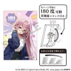 初音ミク アート缶バッジ 巡音ルカ メガネスタイル[クラックス]《０３月予約》