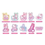 ショッピングピアノ デバイスステッカー メゾピアノ×ハローキティ 10個入りBOX[バンダイ]《０５月予約》