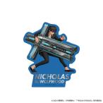 TRIGUN STARGAZE 箔押しダイカットステッカー ニコラス・D・ウルフウッド[東宝]《発売済・在庫品》