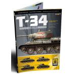 WW.II T-34 カラー ＆ 迷彩パターン (英/西/ロシア語併記) (書籍)[アモ]《在庫切れ》