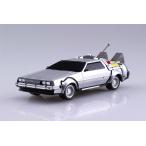 ムービーメカ No.11 1/43 プルバック バック・トゥ・ザ・フューチャー PartI タイムマシン プラモデル（再販）[アオシマ]《０８月予約》