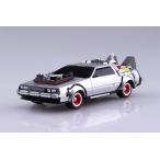 ムービーメカ No.13 1/43 プルバック バック・トゥ・ザ・フューチャー PartIII タイムマシン プラモデル（再販）[アオシマ]《０８月予約》