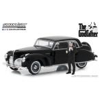 1/43 The Godfather (1972) - 1941 Lincoln Continental with Don Corleone Figure（再販）[グリーンライト]《０４月仮予約》