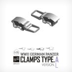 1/35 WWII 独 ドイツ陸軍車両用クランプ タイプA (Lサイズ 80個入)[ロコムモデル]《在庫切れ》