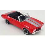 1/18 1970 Chevrolet Chevelle SS Restomod Bright Red with Gunmetal Grey Stripes[ACME][ бесплатная доставка ]{ нет в наличии }