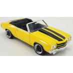 1/18 1970 Chevrolet Chevelle SS Restomod Yellow with Black Stripes[ACME][ бесплатная доставка ]{ нет в наличии }