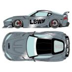 1/43 LB Works GR Supra (LD97 колесо ) лёд серый металлик [ макияж ][ бесплатная доставка ]{ нет в наличии }