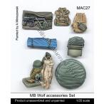 1/35 現用 ドイツ連邦軍 MBウルフ用車載アクセサリーセット(レベル用)[Mantis Miniatures]《在庫切れ》