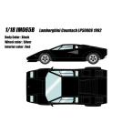 1/18 Lamborghini счетчик kLP5000S 1982 черный ( красный салон )[ макияж ][ бесплатная доставка ]{ нет в наличии }