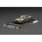 1/64 Nissan Skyline GT-R V-spec II (R34) Millennium Jade[イグニッションモデル]《０９月予約》