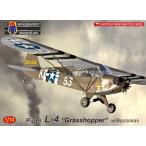 1/72 パイパー L-4 グラスホッパー w/バズーカ砲 プラモデル（再販）[KP Models]《在庫切れ》