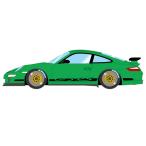 1/43 Porsche 911 (997) GT3 RS 2007 (BBS LM колесо ) зеленый / черный li Bally [ макияж ][ бесплатная доставка ]{ нет в наличии }
