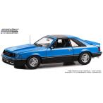 1/18 1981 Ford Mustang Cobra T-Top - Medium Blue with Light Blue Cobra Hood Graphics and Stripe Treatment[ бесплатная доставка ]{ нет в наличии }