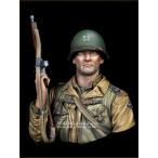 1/10 WWII アメリカ陸軍第2レンジャー大隊の兵士 ノルマンディー1944 胸像[Young Miniatures]《在庫切れ》