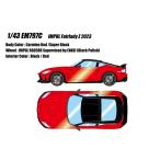 1/43 インパル フェアレディZ 2023 カーマインレッド / スーパーブラック[メイクアップ]【送料無料】《在庫切れ》