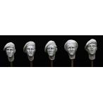 1/35 WW.II イギリス第一空挺師団 “レッドデビル” ベレー帽着用頭部(5種セット)[ARTO production]《在庫切れ》