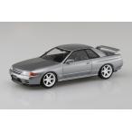 楽プラ スナップキット No.14CU-SS ニッサン R32スカイラインGT-R カスタムホイール(スパークシルバー) プラモデル[アオシマ]《発売済・在庫品》
