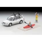 トミカリミテッドヴィンテージ ネオ LV-N328b スバル フォレスター カスタム仕様 (白/銀) カヤック、フィギュア付[トミーテック]《０４月予約》