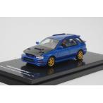 1/64 SUBARU Impreza Wagon WRX STi Ver. VI Customized Rally Blue / Carbon Fiber Bonnet[MOTORHELIX]《在庫切れ》