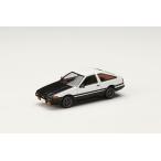 1/64 トヨタ SPRINTER TRUNEO (AE86) GT-APEX JDM カスタムバージョン / CARBON BONNET ホワイト/ブラック[ホビージャパン]《０９月予約》