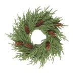 クリスマスリース、人工グリーンリース、クリスマス、クリエイティブ、飾り玄関リース、農家の装飾用冬用ガーランド 冬