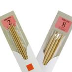 ダイヤモンド毛糸 竹あみ針特長４本針 ８〜１５号 棒針