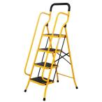 脚立 梯子 高齢者/大人のための適切なステップはしご多機能手すりラダースツール