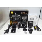 Nikon Nikon D70 + AF-S DX NIKKOR 18-70mm F3.5-4.5G линзы комплект цифровой однообъективный зеркальный камера оригинальная коробка есть 251003ad[ Alps камера ]