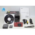  хорошая вещь Nikon Nikon COOLPIX S6000 компактный цифровой фотоаппарат красный оригинальная коробка есть 251031aa[ Alps камера ]
