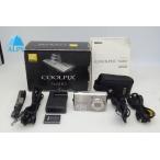  прекрасный товар Nikon Nikon COOLPIX S600 компактный цифровой фотоаппарат серебряный оригинальная коробка есть 251205d[ Alps камера ]