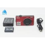  хорошая вещь Nikon Nikon COOLPIX S6000 компактный цифровой фотоаппарат flash красный 260513r[ Alps камера ]