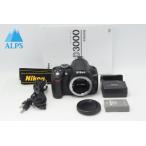 Nikon Nikon D3000 корпус цифровой однообъективный зеркальный камера черный 260720a[ Alps камера ]