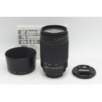  товар с некоторыми замечаниями Nikon Nikon AF ZOOM NIKKOR 70-300mm F4-5.6G zoom линзы черный с капюшоном 260804g