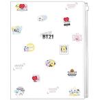 BT21 застежка-молния имеется 6 карман прозрачный файл MIX