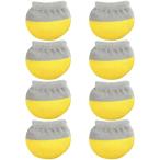 TABIARI [ колесо носки -Yellow 8 шт. комплект ] чемодан для колесо носки желтый литейщик покрытие загрязнения предотвращение вращение .. предотвращение колесо для стирка возможно 