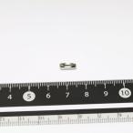 【サージカルステンレス】ボールチェーン用コネクター留め具（2.4mm）（10個）「パーツ/金具/ステンレスアクセサリー」