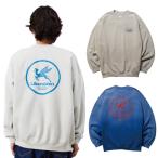 Liberaiders リベレイダース トップス スウェット CIRCLE LOGO CREWNECK 品番：77315 トレーナー クルースウェット ウォッシュ加工 フェード加工