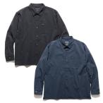 ROARK ロアーク トップス シャツ DELTA QD L/S SHIRTS 品番：RLWJPD1200 長袖シャツ ボックスシャツ テック素材 機能素材 ストレッチ 吸汗速乾 ポーラテック