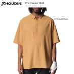 f-tini уличный HOUDINI Ms Cosmo Shirt A78 Sand Dune мужской Cosmo рубашка тянуть over 238724 рубашка с коротким рукавом 
