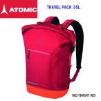 アトミック 2018 2019 ATOMIC TRAVEL PACK 35L RED BRIGHT RED  大型 バックパック スキー バッグ