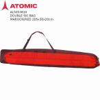  атомный s чехол для ключей 2025 ATOMIC DOUBLE SKI BAG Maroon Red 205x30x20cm двойной лыжи сумка 