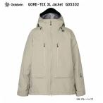  goldwin лыжи одежда 2026 GOLDWIN GORE-TEX 3L JACKET GrayHaze G05302 мужской ракушка жакет Gore-Tex 