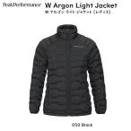 ピークパフォーマンス ミッドレイヤー Peak Performance W Argon Light Jacket G66901020 050 Black アルゴン ライト ジャケット レディース