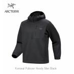 アークテリクス ARC'TERYX Konseal Pullover Hoody Men Black コンシール プルオーバー フーディ メンズ 国内正規品 X000008443